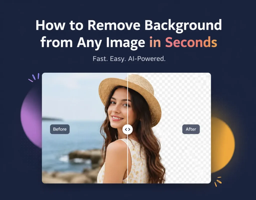 How to Remove Background from Any Image in Seconds
