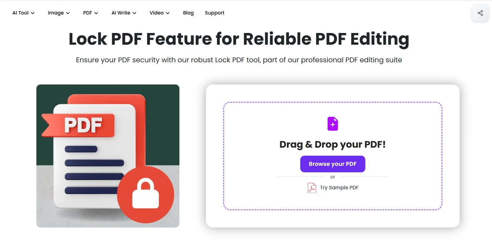 lock pdf