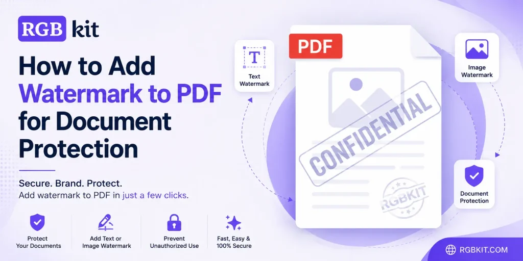 Add Watermark to PDF