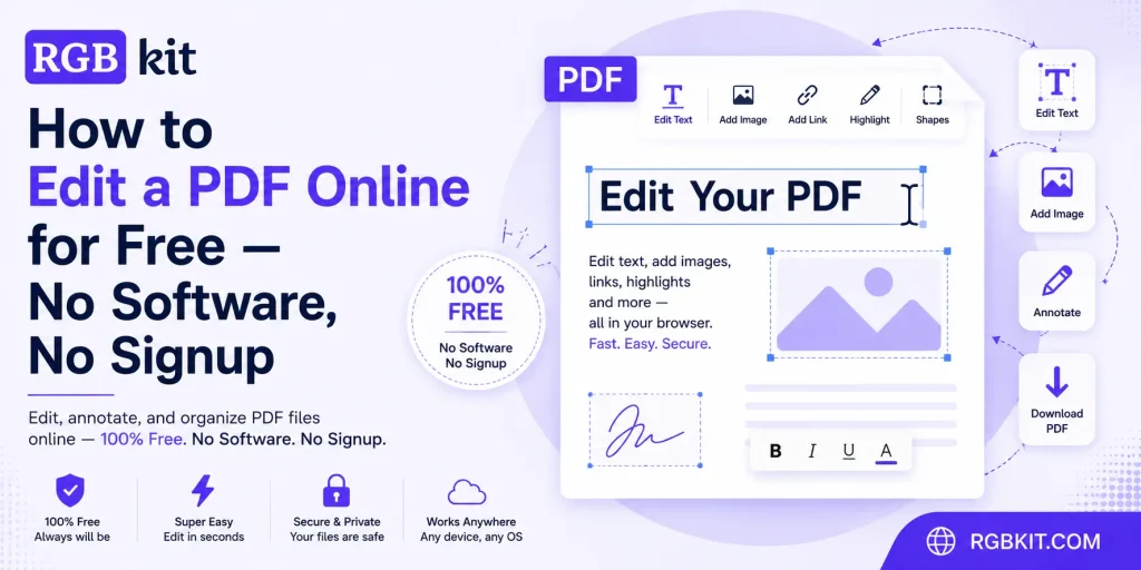 Edit PDF